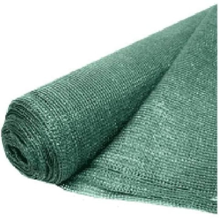 Plasa umbrire verde 1.5 m x 20 m x 80 % grad de umbrire, 80 g/mp