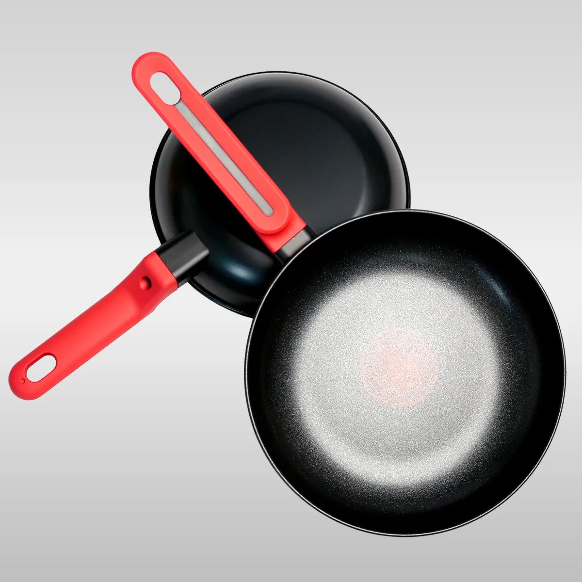 Set Complet: Tigăi 20 și 24 cm + Spatulă CADOU
